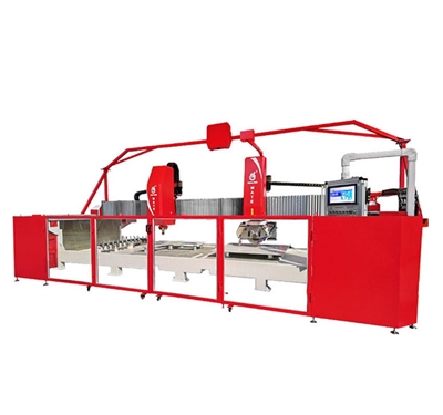 CNC Stone Countertop Machining Center 数控石材加工中间+锯片二合一